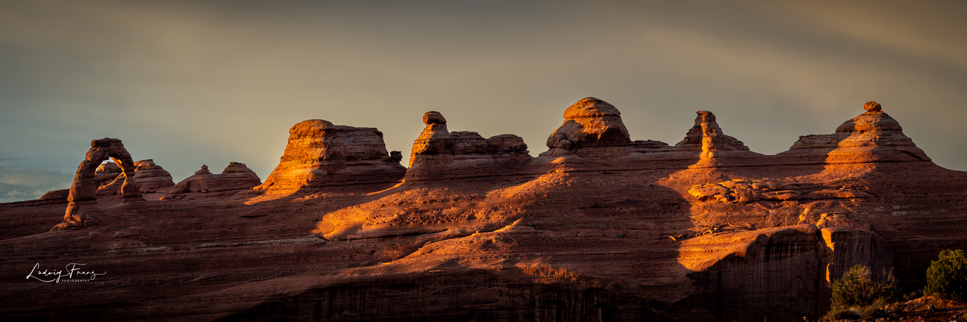 Arches National Park - Delicate Arche Panorama 01 © L.Franz 2013