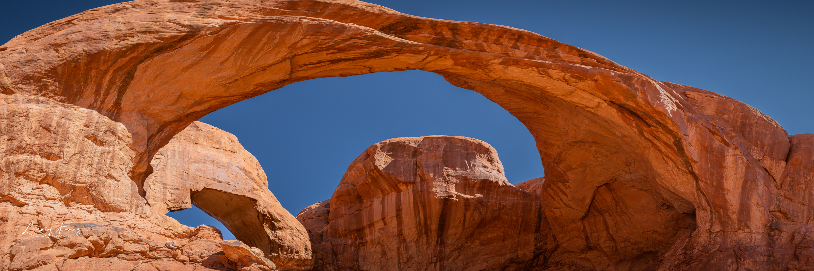 Arches National Park - Double Arche Panorama 02 © L.Franz 2013