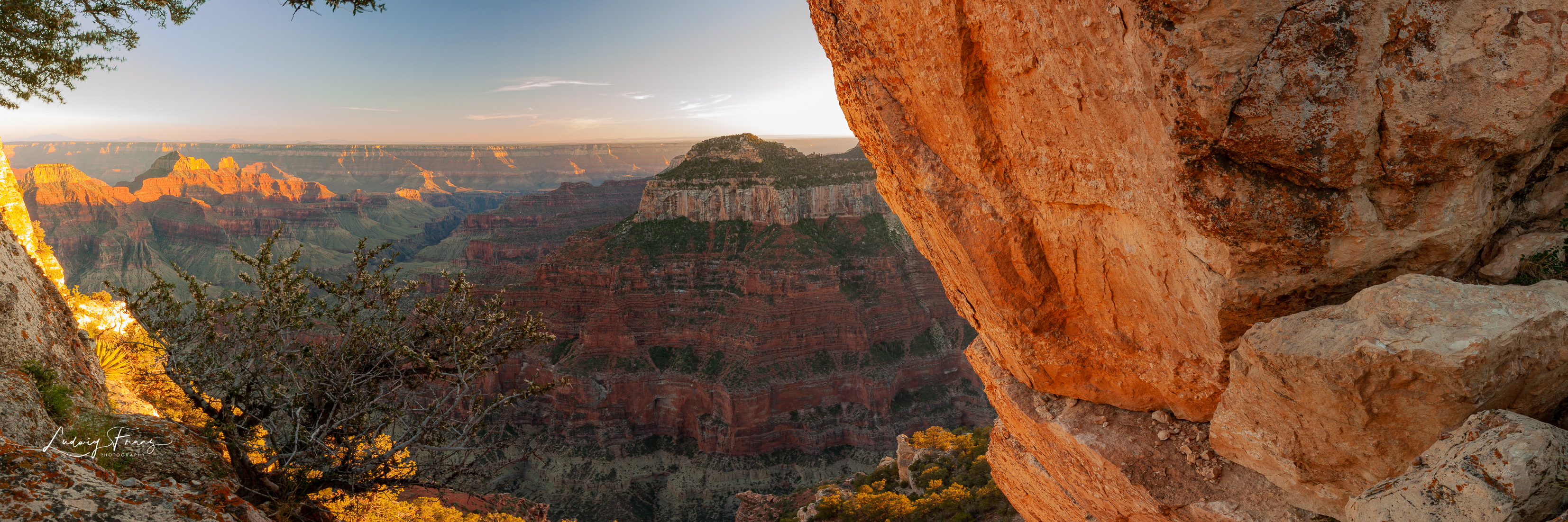 Grand Canyon South Rim Panorama 01 © L.Franz 2008