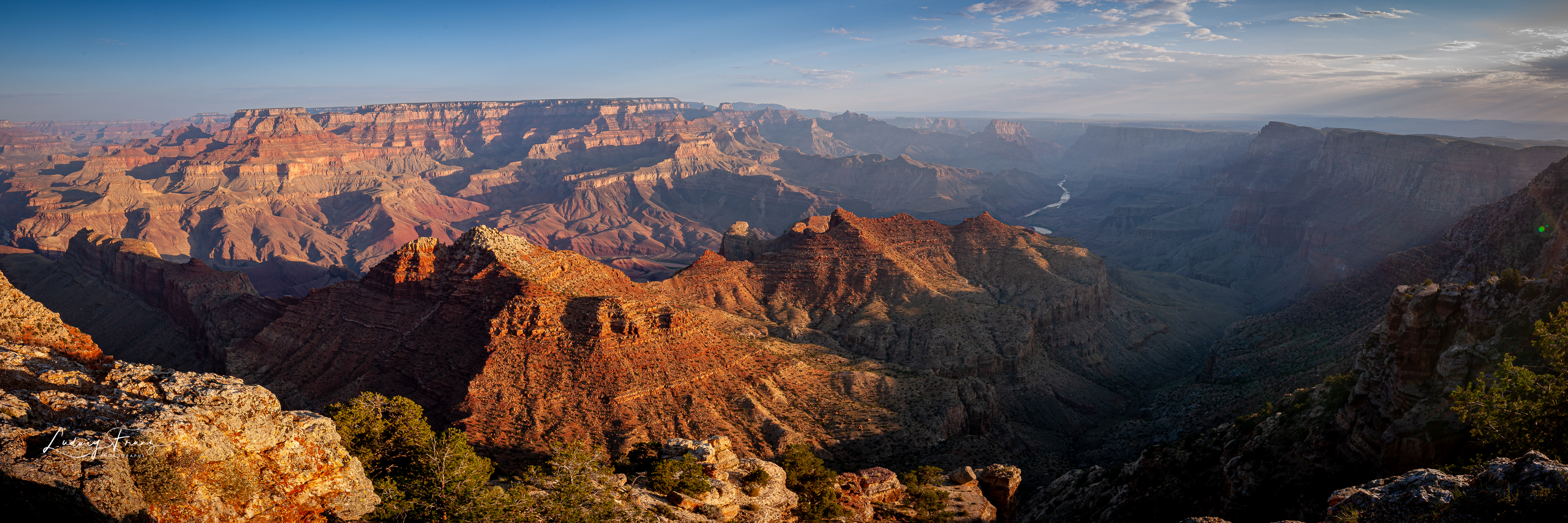 Grand Canyon South Rim Panorama 03 © L.Franz 2008