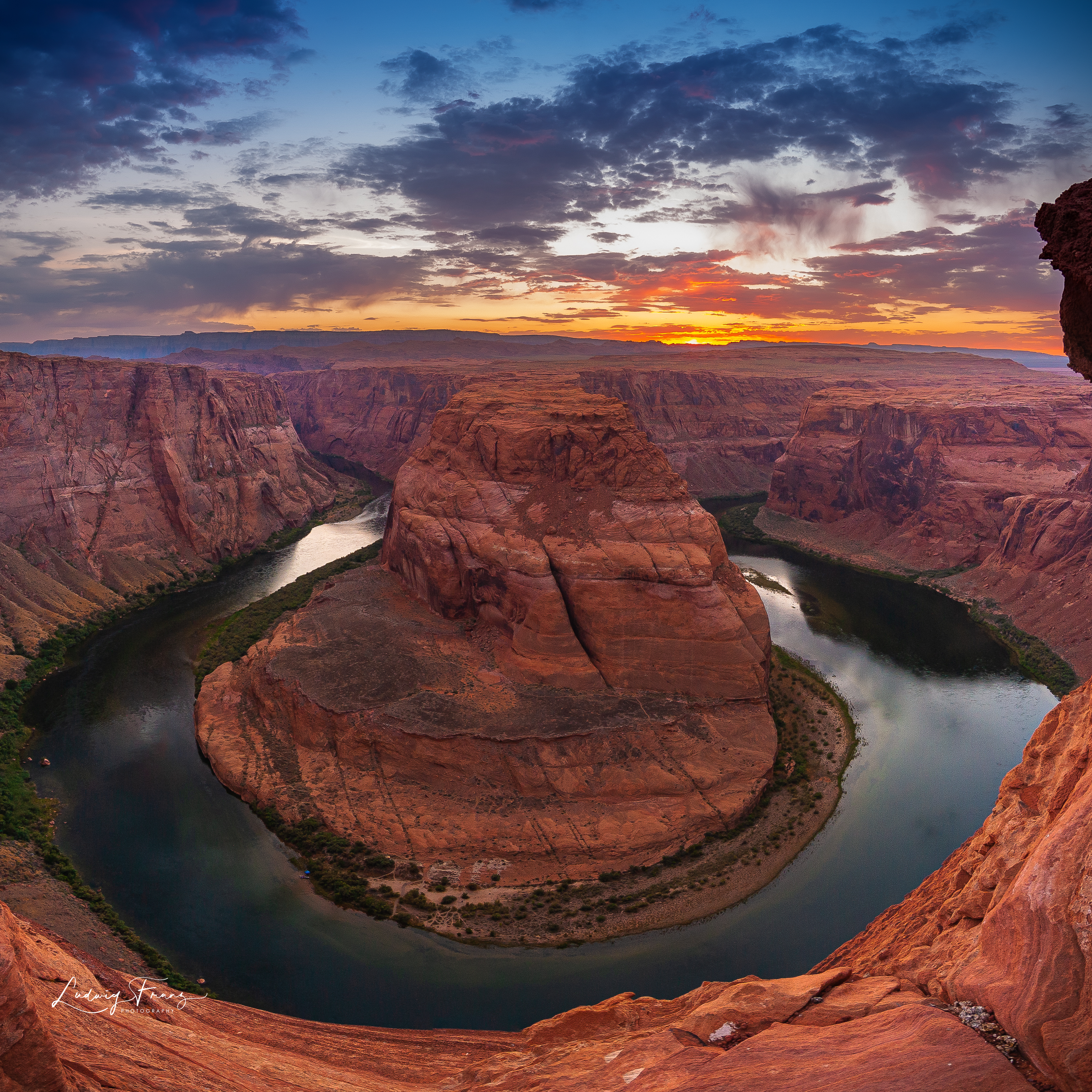 Horseshoe Canyon Panorama 02 © L.Franz 2013