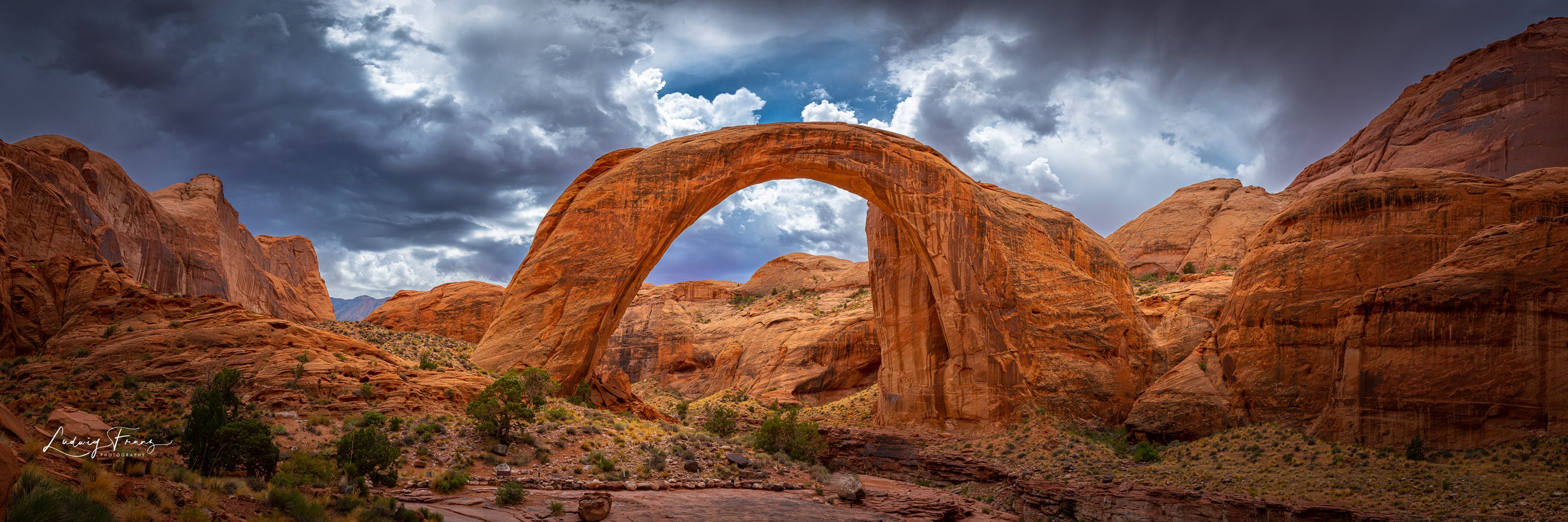 Rainbow Bridge Panorama 01 © L.Franz 2013